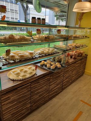 Assorted bread and biscuits ~ Vegan cookies ~ Circuit Breaker Period Phrase 1 at M Bakery in Central Singapore