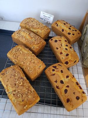 Daily bake Banana and Cranberry loaf ~ Circuit Breaker Period Phrase 2 at M Bakery in Central Singapore