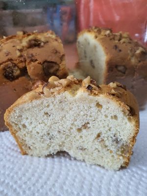 Vegan banana cake ~ Circuit Breaker Period Phrase 2 at M Bakery in Central Singapore