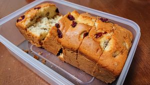 tea cake at M Bakery in Central Singapore