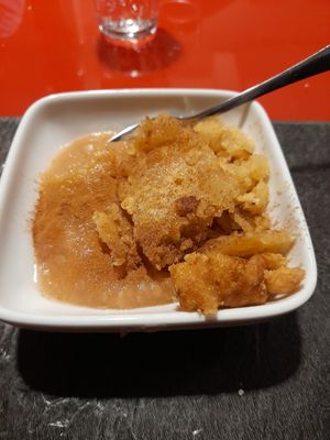 Kaiserschmarrn mit hausgemachtem apfelkompott (soo gut!) at Cookie's Veggies in Dorsten