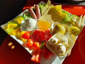 Frühstücksplatte at Cookie's Veggies in Dorsten