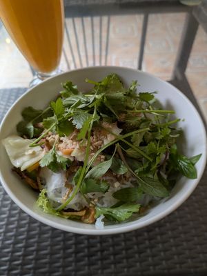 Mixed Noodles at Sesame in Hanoi