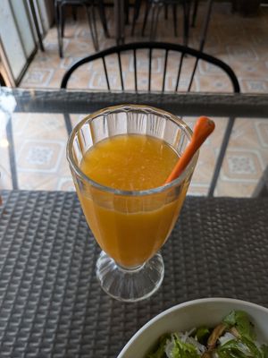 Orange Juice at Sesame in Hanoi