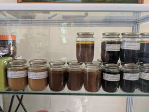 Condiments for sale at Sesame in Hanoi