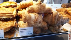Vegan croissants !!! at Maison Landemaine - Monge in Paris