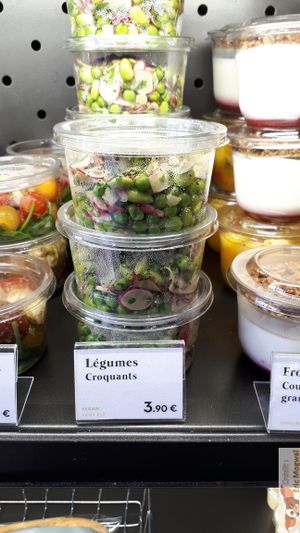 Vegetables  at Maison Landemaine - Monge in Paris