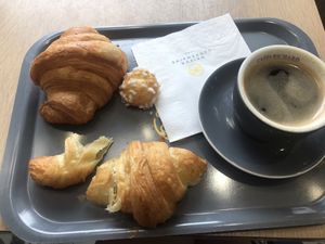 Croissants!!!! at Maison Landemaine - Monge in Paris