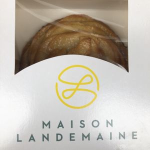 The one vegan option at Maison Landemaine - Clichy in Paris