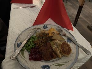 Christmas buffet.  at Stammen Cafe og Bar in Trondheim