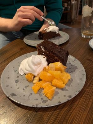 Dessert from the Friday Buffet at Stammen Cafe og Bar in Trondheim