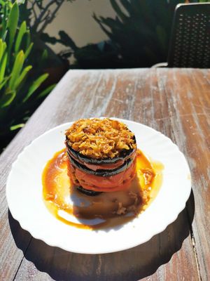 Vegan starter at El Guanche "Alte Schule" in Tenerife