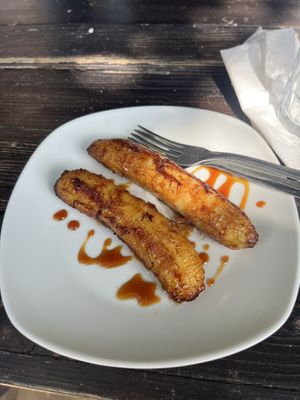 Plátano frito  at El Guanche "Alte Schule" in Tenerife