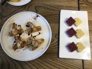 Dessert! at The Lakeside Veggie in Hangzhou