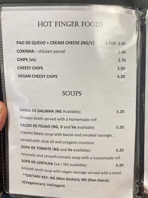 Menu #Veganuary at Cacau Brazilian Patisserie in Redcar