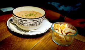 Caldo de Feijao £5.20 #Veganuary at Cacau Brazilian Patisserie in Redcar