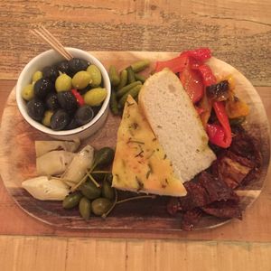 Antipasti board  at Urbano 32 in Chester