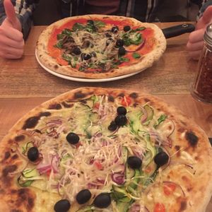 Both of the vegan pizzas at Urbano 32 in Chester