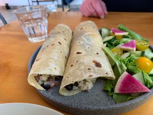 Burrito at Chula in San Jose Del Cabo