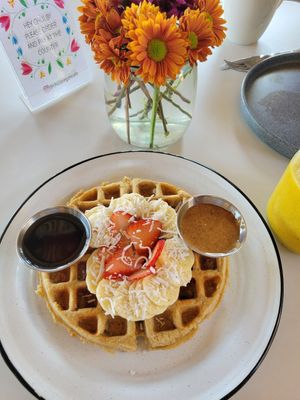 Waffle at Chula in San Jose Del Cabo