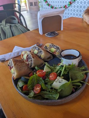 Chorizo Burrito at Chula in San Jose Del Cabo
