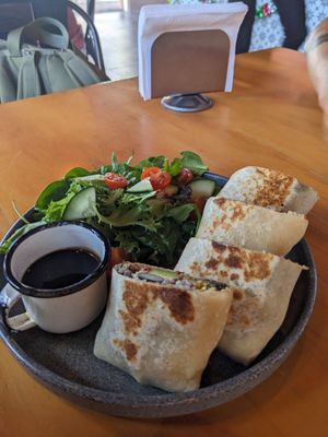 Chorizo Burrito at Chula in San Jose Del Cabo