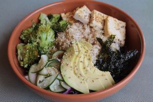 Asían Bowl!  at Chula in San Jose Del Cabo