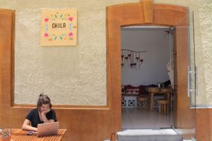 The outside of chula  at Chula in San Jose Del Cabo