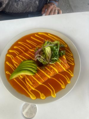 Enchiladas at Chula in San Jose Del Cabo