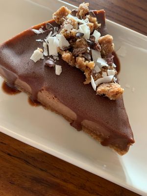 Chocolate cheesecake  at Chula in San Jose Del Cabo