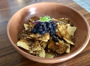 Chilaquiles  at Chula in San Jose Del Cabo