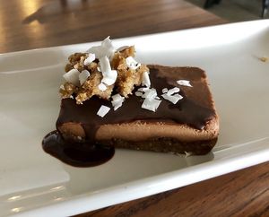 Raw cheesecake at Chula in San Jose Del Cabo