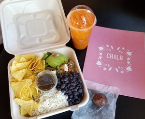 Bowl mexicano at Chula in San Jose Del Cabo