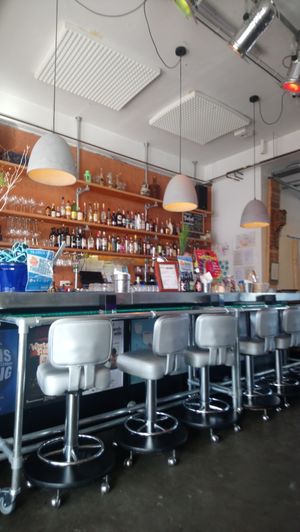 Awesome bar at Nessst in Amsterdam