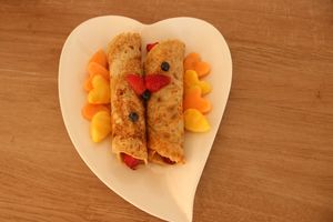 Fruity Pancakes at Vida Lotus in Limon Campana Capira