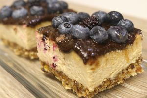 Blueberry Tiramisu at Vida Lotus in Limon Campana Capira