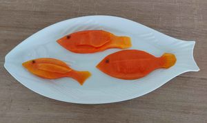 Cute papayafish side dish at Vida Lotus in Limon Campana Capira