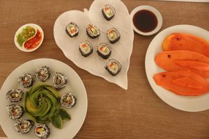 Sushi date at Vida Lotus in Limon Campana Capira