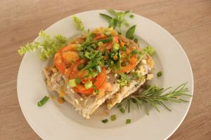 Lasagna Tres Quesos con Finas Hierbas at Vida Lotus in Limon Campana Capira