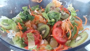 Lotus Salad at Vida Lotus in Limon Campana Capira