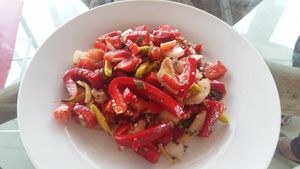 Lotus Salad at Vida Lotus in Limon Campana Capira