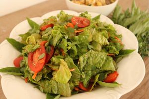 Lotus Salad at Vida Lotus in Limon Campana Capira