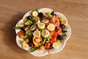 Lotus Salad at Vida Lotus in Limon Campana Capira