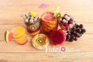 Fresh Fruit and Juices at Vida Lotus in Limon Campana Capira