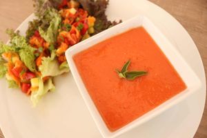 Gaspacho at Vida Lotus in Limon Campana Capira