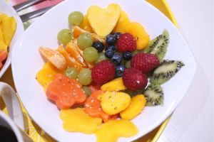 Lotus Fruit Salad at Vida Lotus in Limon Campana Capira