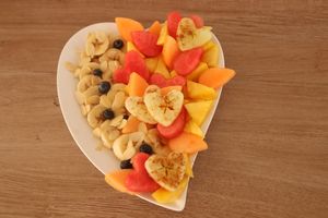 Lotus Fruit Salad at Vida Lotus in Limon Campana Capira