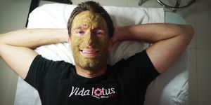 This purifying, hydrating and calming facial is also edible. It is made from basil, aloe vera and other organic, edible plants.  at Vida Lotus in Limon Campana Capira