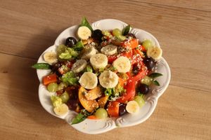 Ask for a Lotus Salad if you want a unique salad experience. at Vida Lotus in Limon Campana Capira