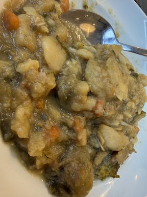 potsto brussel sprouts stew  at Karo Bio Markt in Schwerin